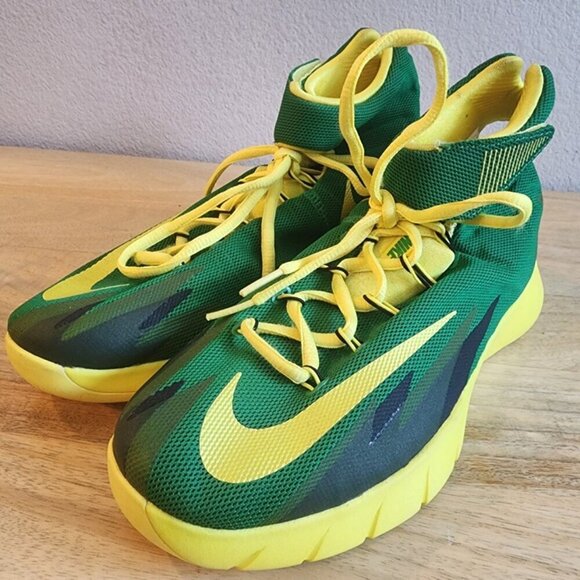 Nike Zoom HyperRev Shoes Men’s 8.5 Oregon Ducks Green Yellow Basketball Sneakers main image 8